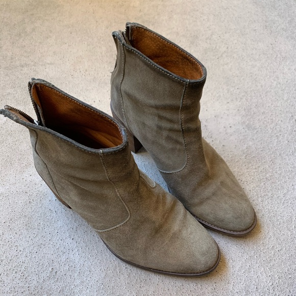 Madewell Ames tan suede ankle boots, size 7.5 - Picture 14 of 14
